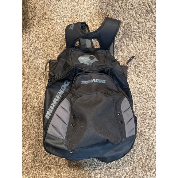 DeMarini Other - DeMarini Voodoo Baseball Softball Bat Backpack Black Grey Equipment Gear Bag
